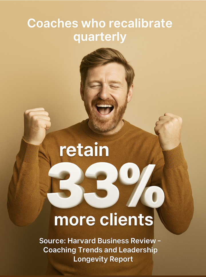 Why Every Executive Leadership Coach Needs to Recalibrate Quarterly