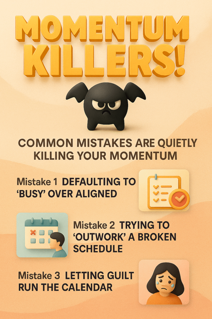 Coach Time Management Habits That Kill Momentum
