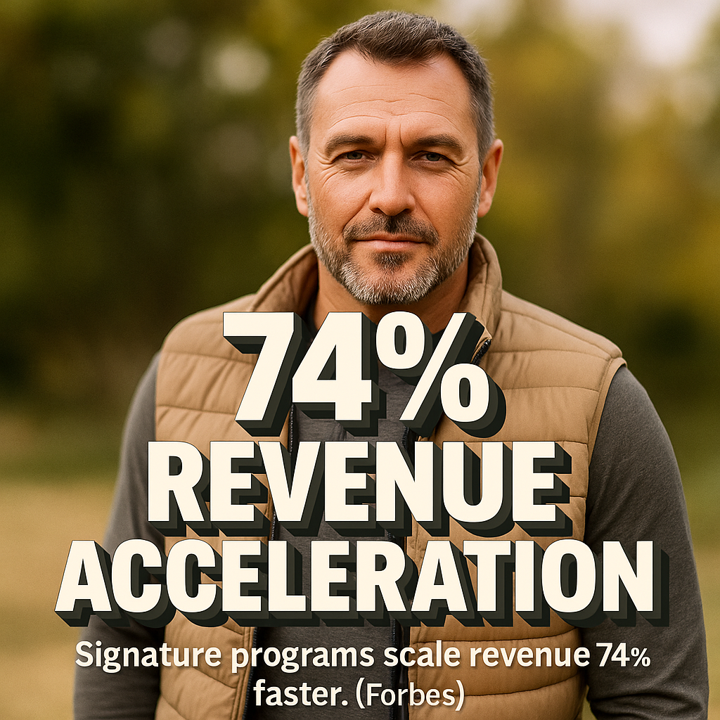 Process diagram showing how Scaling Up Coaches can streamline and grow effectively.